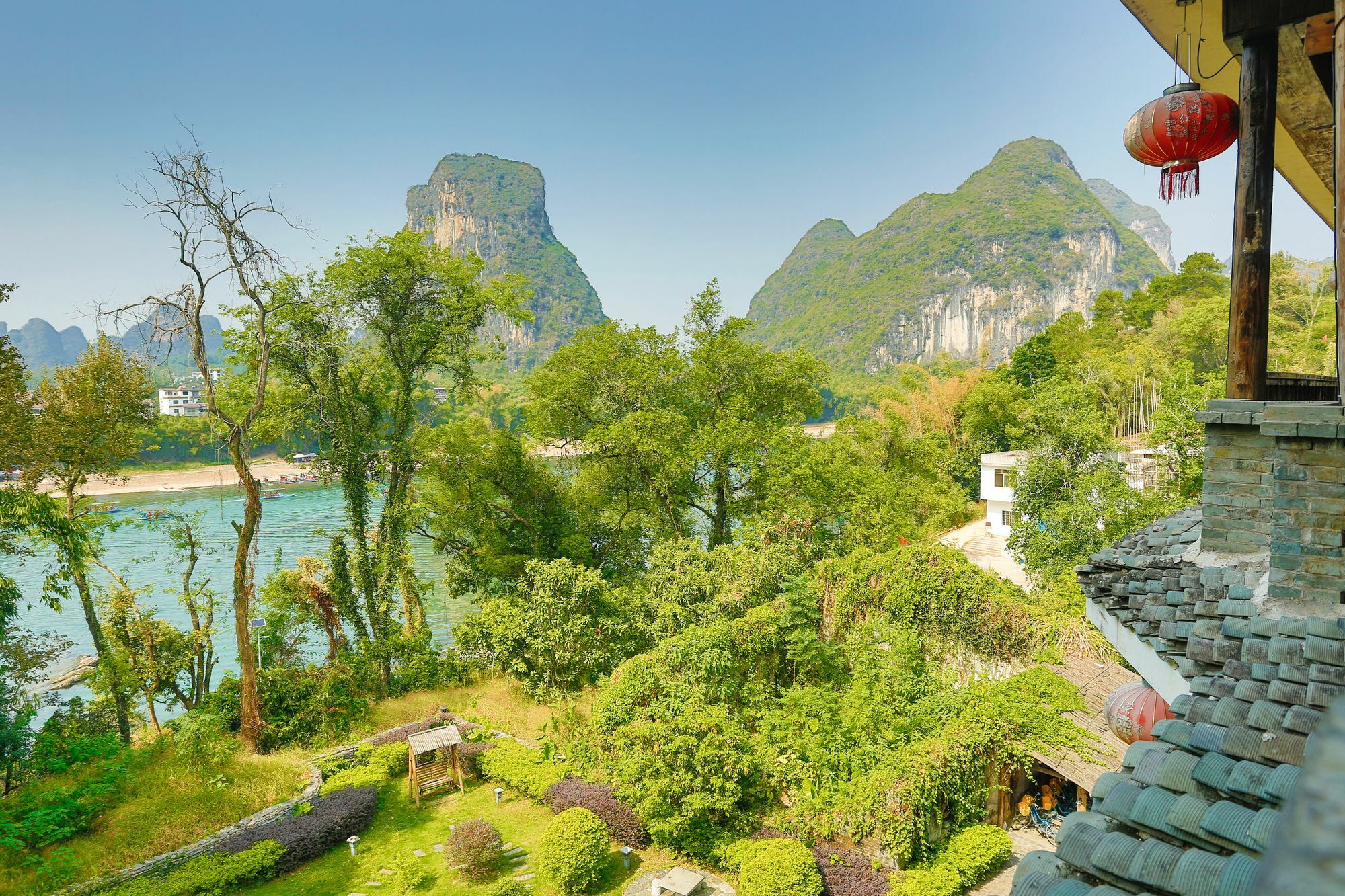 Yangshuo River Lodge Hotel Dış mekan fotoğraf